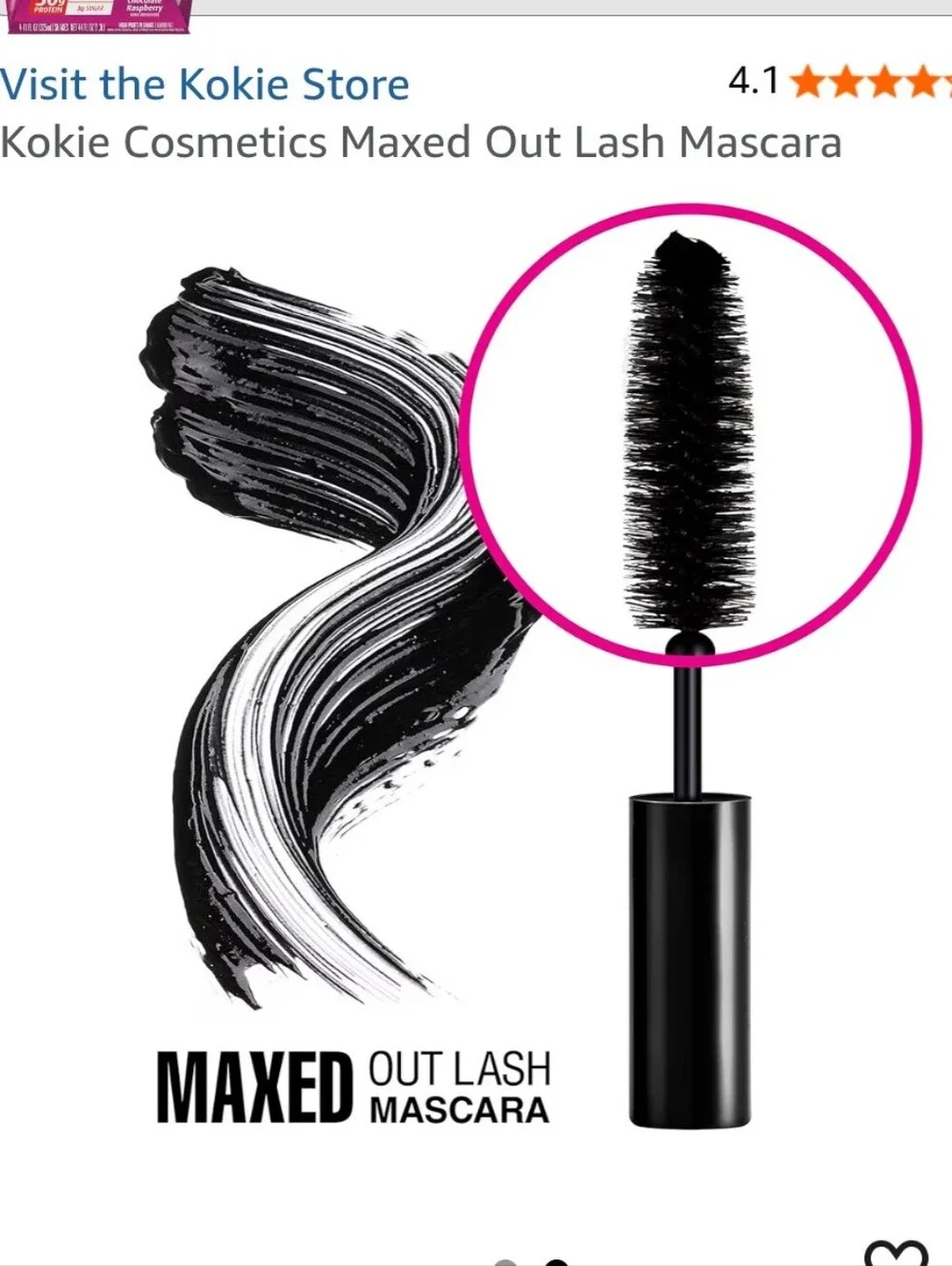 NWT Kokie Cosmetics MAXED OUT Mascara